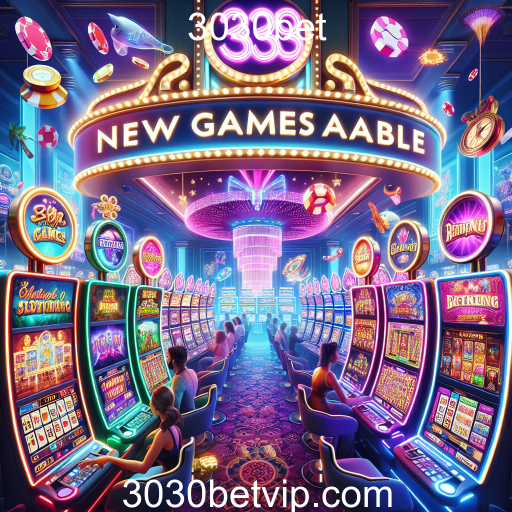 Descubra os Novos Jogos no 3030bet